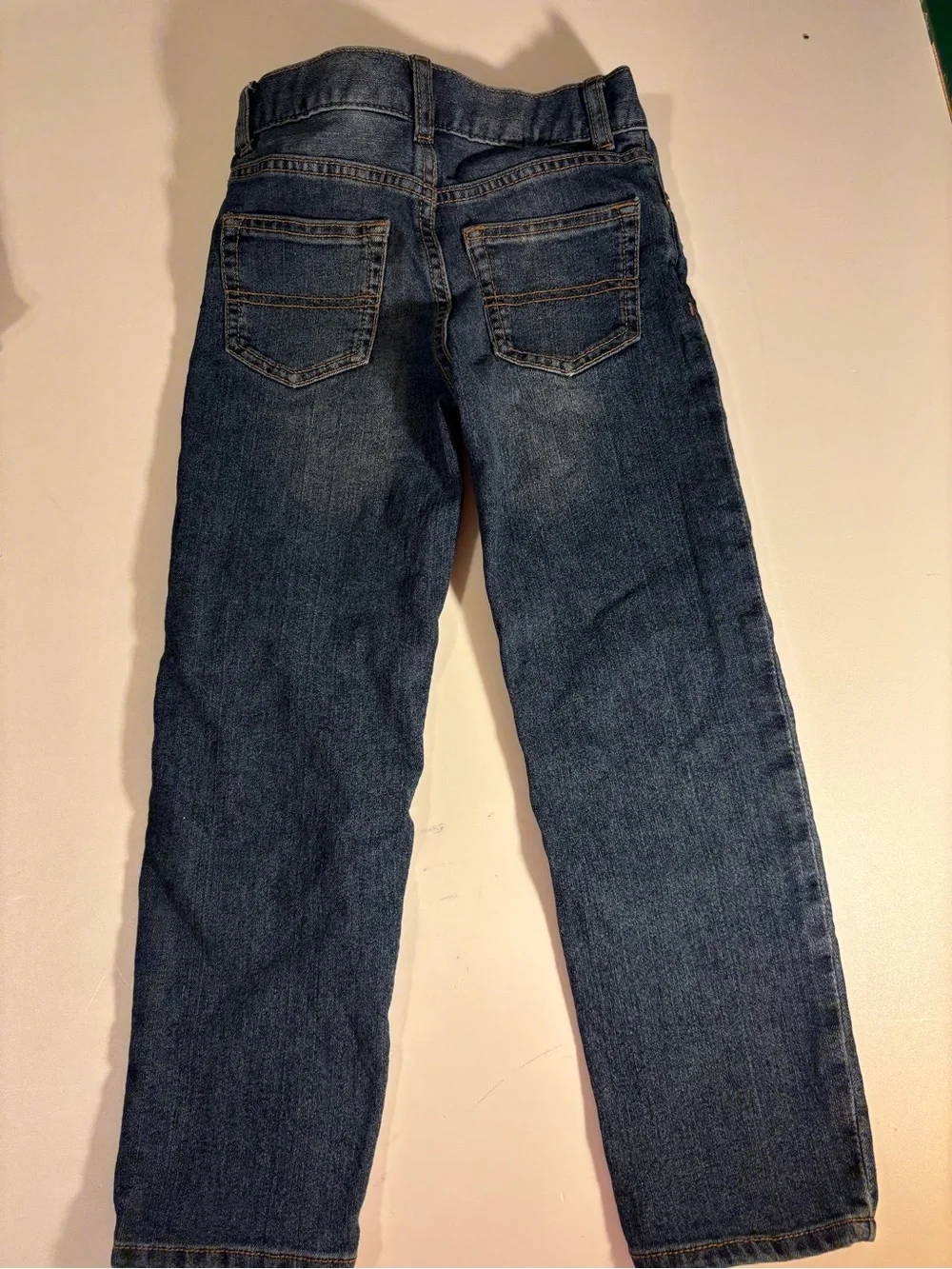 OshKosh B'gosh Kids Dark Blue Straight-Leg Jeans size 6 regular